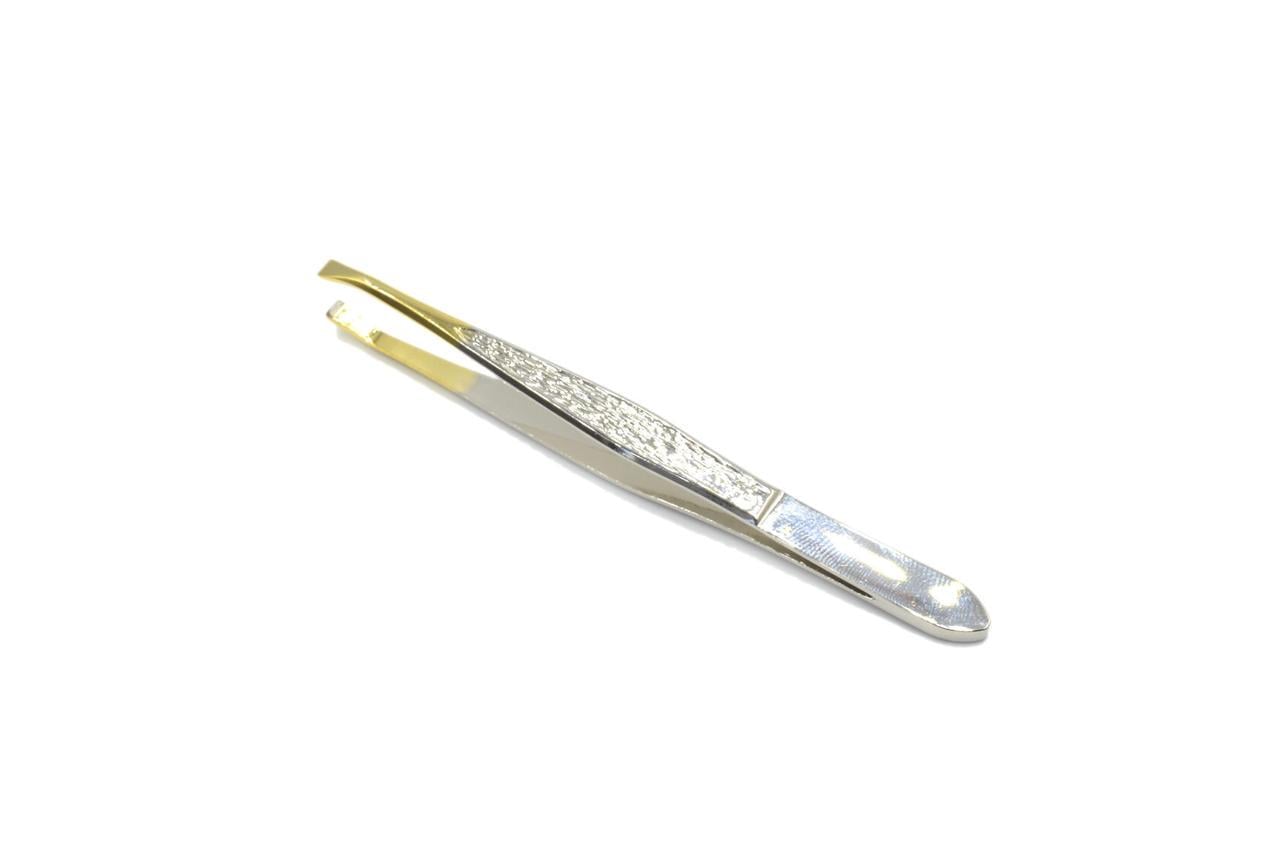 Пінцет для брів професійний Beauty Luxury P-04 прямий