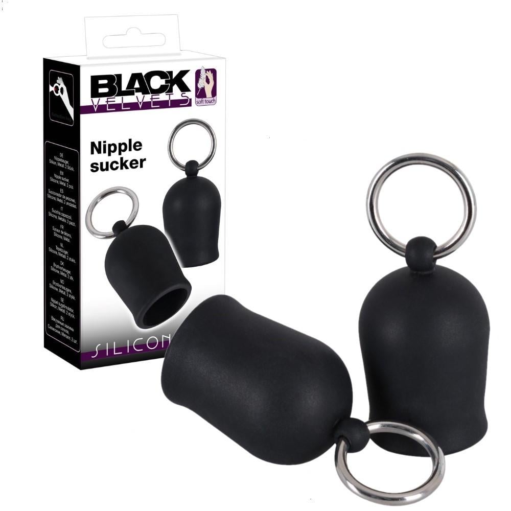 Помпы для сосков Black Velvets Nipple Suckers Orion
