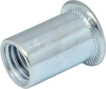 Клепальная гайка Rf М6 0,5-3,0 Rivettop открытая плоская 500 шт.