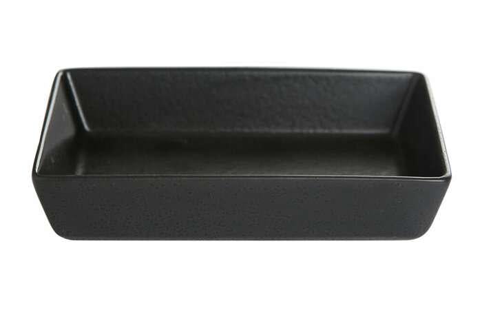 Салатник прямокутний Porland Seasons 130 мм Black (358913.Bl)