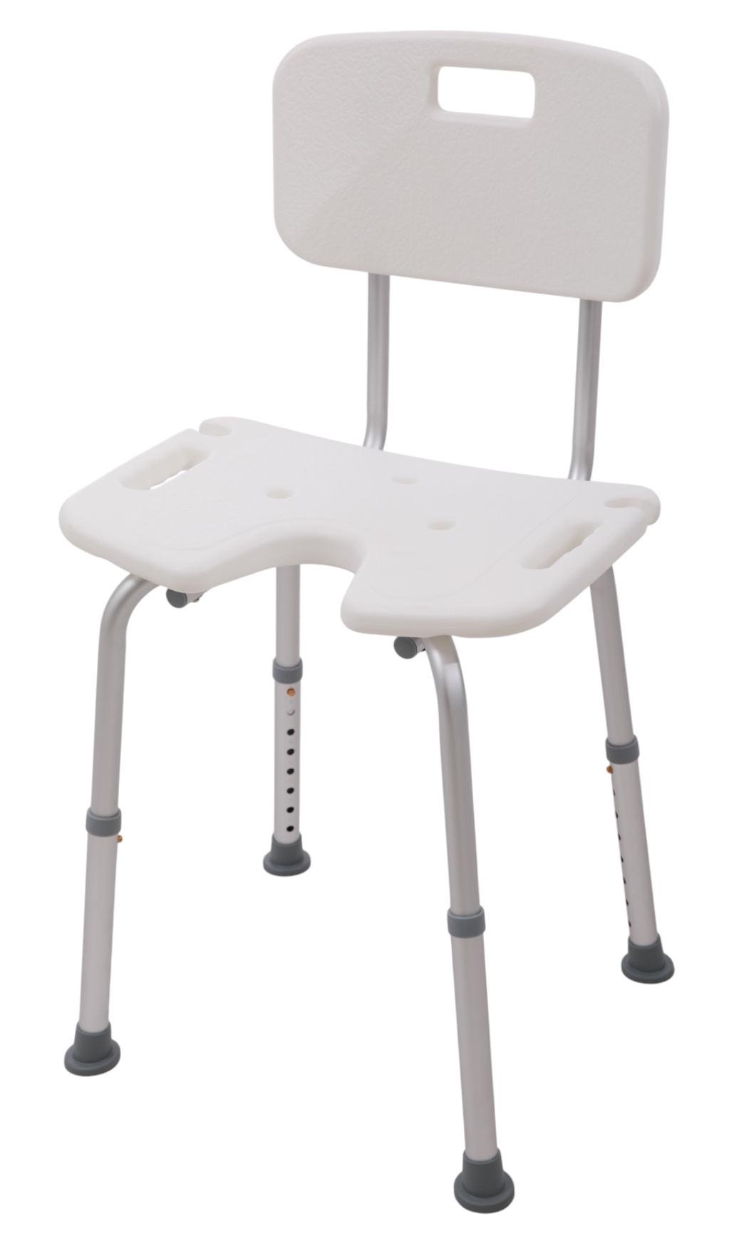 Стул для душа со спинкой на ножках (SC6015A)