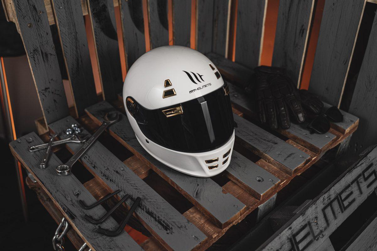 Мотошлем MT HELMETS Jarama Solid S Gloss White (25136) - фото 11