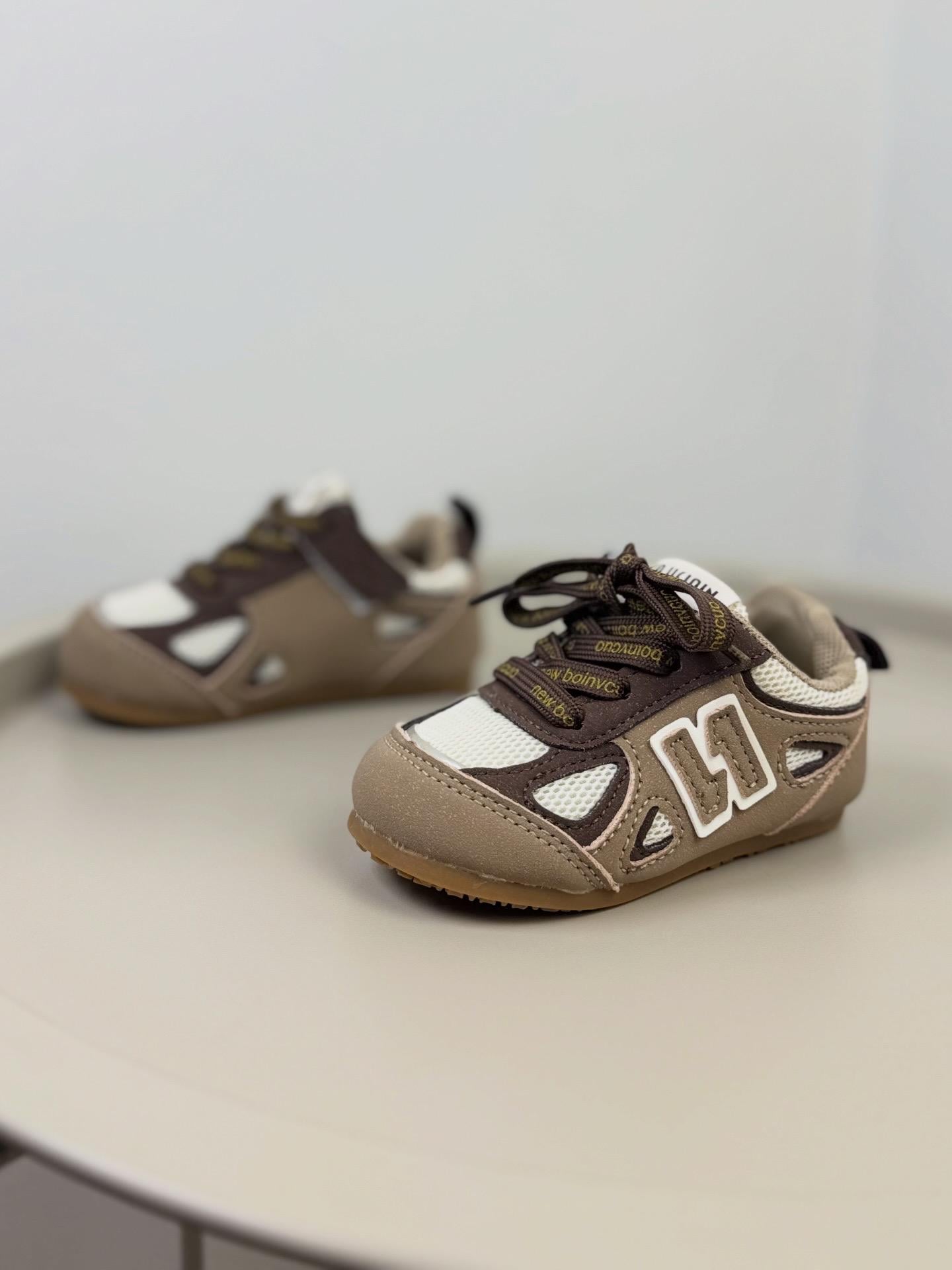 Кроссовки детские 1730 р. 24 Коричневый (33800856)