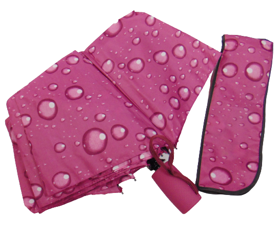 Зонт полуавтомат Mario 519 антиветер Малиновый (1691814396)