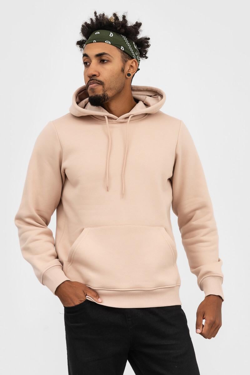 Худі утеплений RAY BASIC U0401 Cream UNISEX S Бежевий