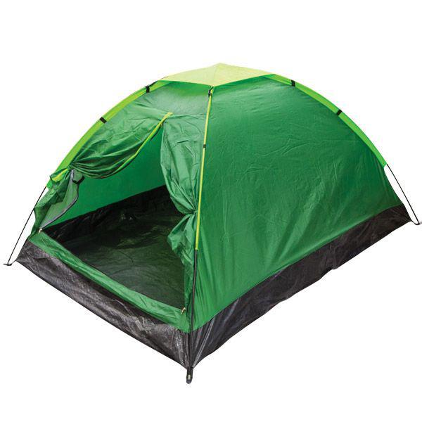 Намет туристичний 2-х місний Outdoor New Tent 200х100х110 см Зелений