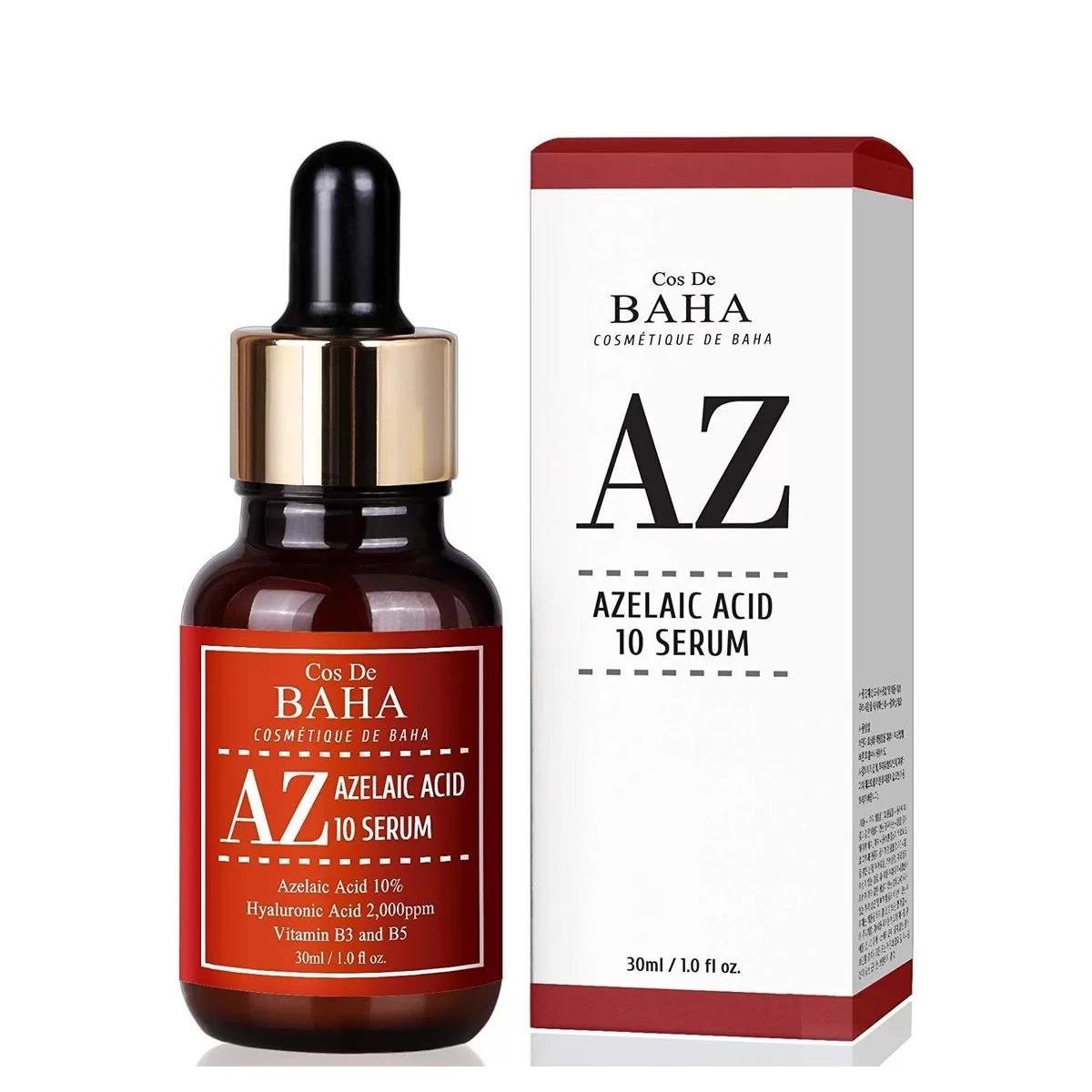 Сироватка для обличчя з кислотою азелаїновою Cos de Baha Azelaic Acid 10% Serum 30 мл