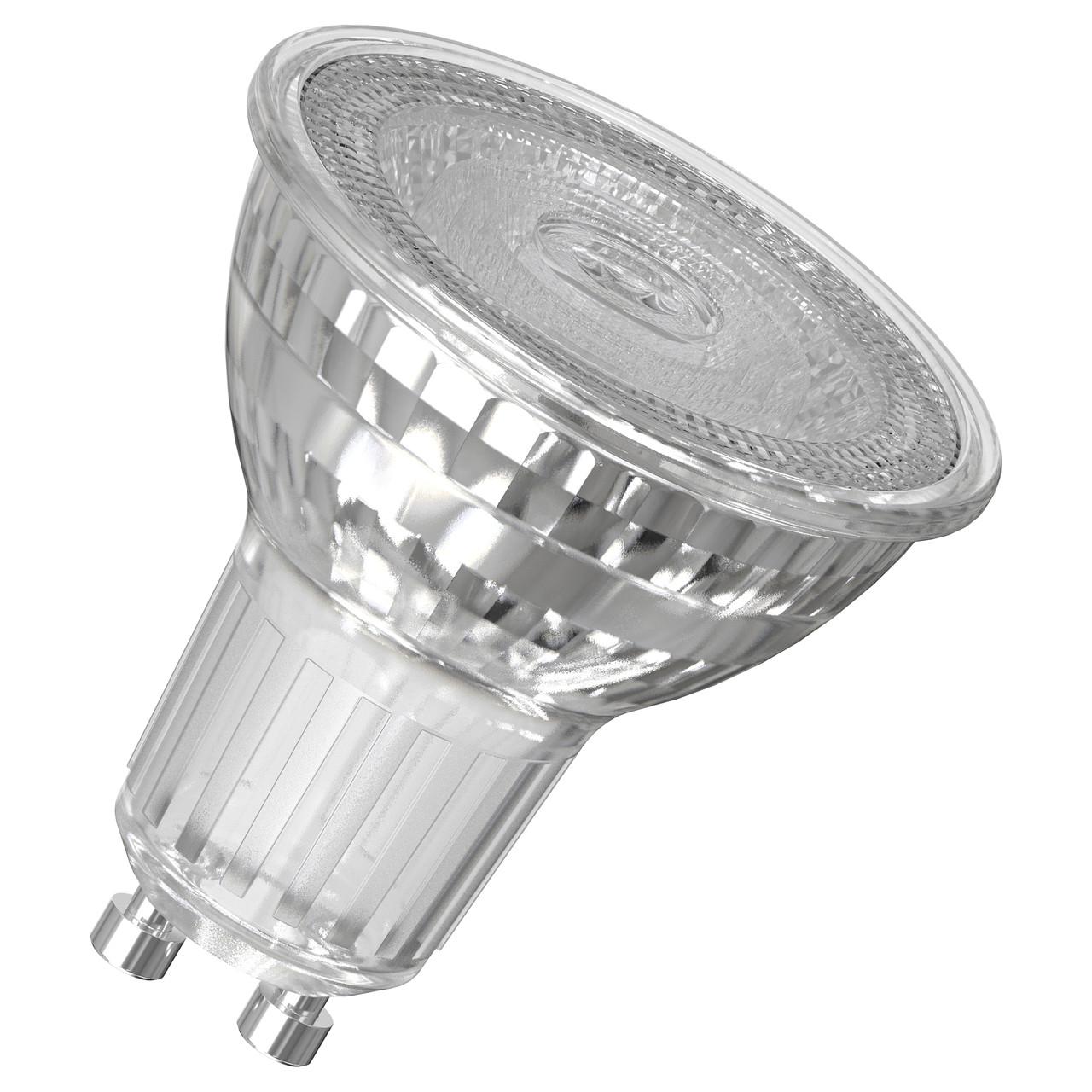 Лампа LED Osram PAR16 6,9W 220V 575lm 3000K GU10 50x54 мм рефлекторна (4058075096769)
