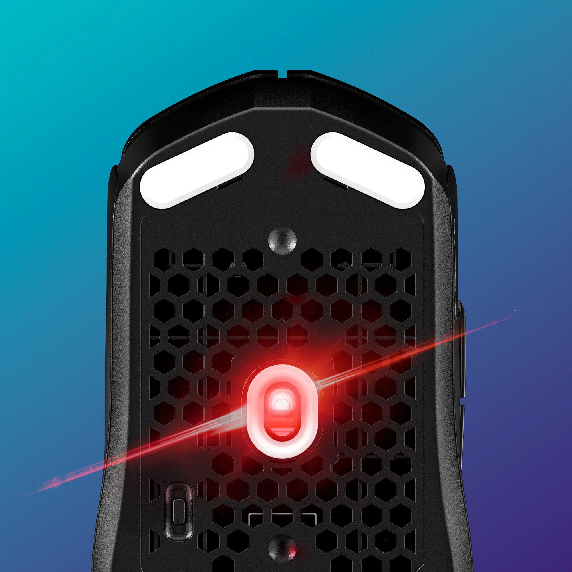 Миша комп'ютерна HyperX Pulsefire Haste 2 Core бездротовий зв'язок Bluetooth 1200 dpi підсвічування Чорний (627053) - фото 8