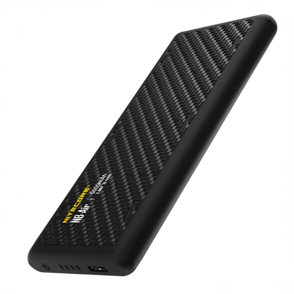 Павербанк Nitecore NB AIR 5000mAh с карбоновым корпусом и защитой IPX7 QC/PD 3.0 (001072) Павербанк Nitecore NB AIR 5000mAh с карбоновым корпусом и защитой IPX7 QC/PD 3.0 (001072)