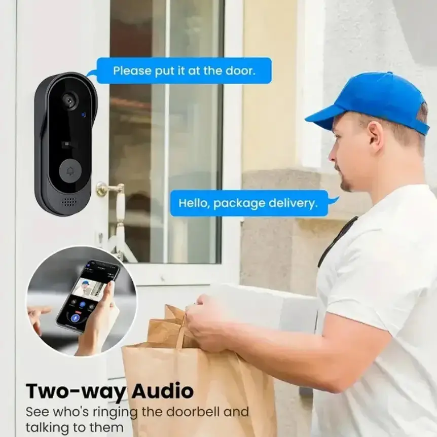 Домофон с удаленным доступом Smart Doorbell M9 (Tuya app) - фото 8