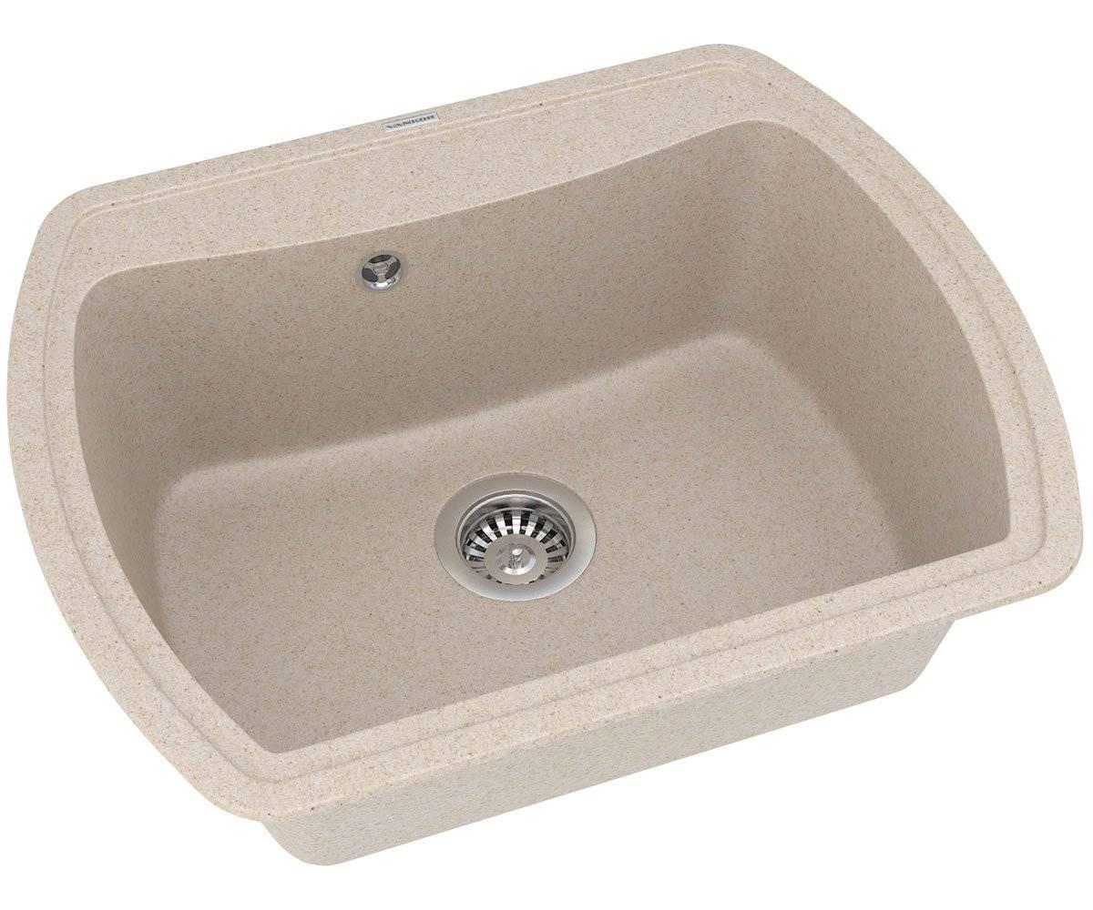 Мойка для кухни Ванкор Norton NMP кварцевая 01.63 Бежевый (596)