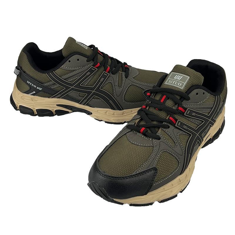 Кросівки чоловічі комбіновані 10469-5 p. 41 25,5 см Коричневий - фото 2 Кросівки чоловічі комбіновані 10469-5 p. 41 25,5 см Коричневий - фото 2