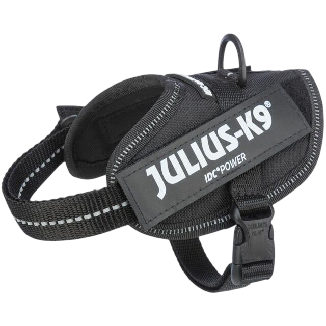 Шлея тренировочная для щенков Julius-K9® IDC Trixie 2XXS 45 см Черный (TX-14811)