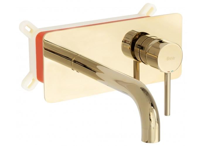 Смеситель скрытого монтажа REA Viva Box Золотой (REA-B6251)