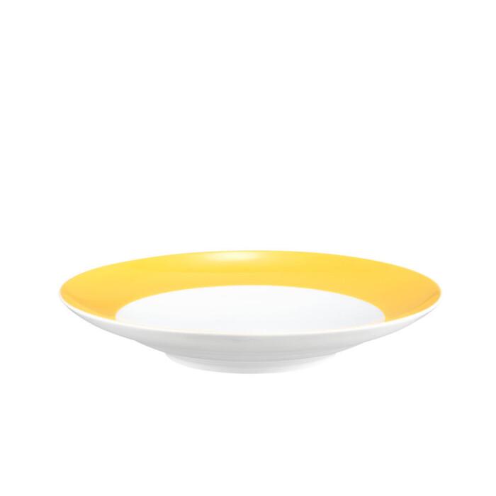 Тарелка для супа круглая Seltmann Weiden Liberty Pure Colors 23,5 см Желтый