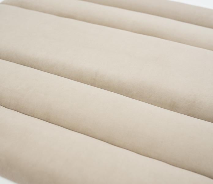 Стінова панель самоклеюча м'яка Soft Pan велюр 15x90х3,7 см матовий Бежевий (159004) - фото 4 Стінова панель самоклеюча м'яка Soft Pan велюр 15x90х3,7 см матовий Бежевий (159004) - фото 4