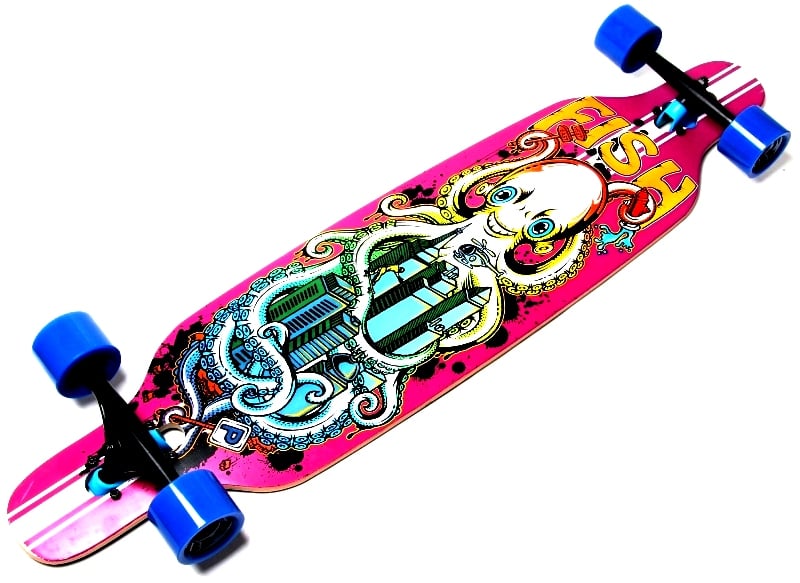 Лонгборд FreeRiding original FISH Octopus канадський клен (2T2066) - фото 5 Лонгборд FreeRiding original FISH Octopus канадський клен (2T2066) - фото 5