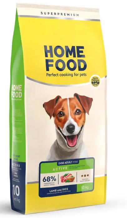 Корм сухий для дорослих собак малих порід Home Food Ягнятина та рис активні собаки та юніори 10 кг (00-00022984) Корм сухий для дорослих собак малих порід Home Food Ягнятина та рис активні собаки та юніори 10 кг (00-00022984)