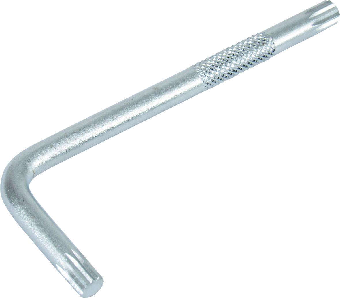 Ключ звездочка L-образный KING ROY SPLINE М6 (30160-М6)