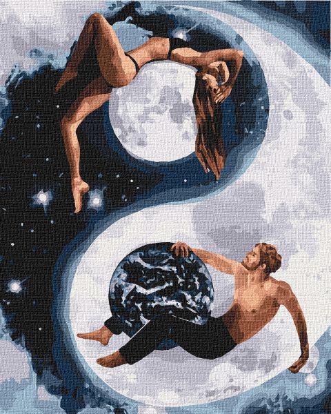 Картина по номерам Идейка Инь и Ян 40x50 см (KHO4620)