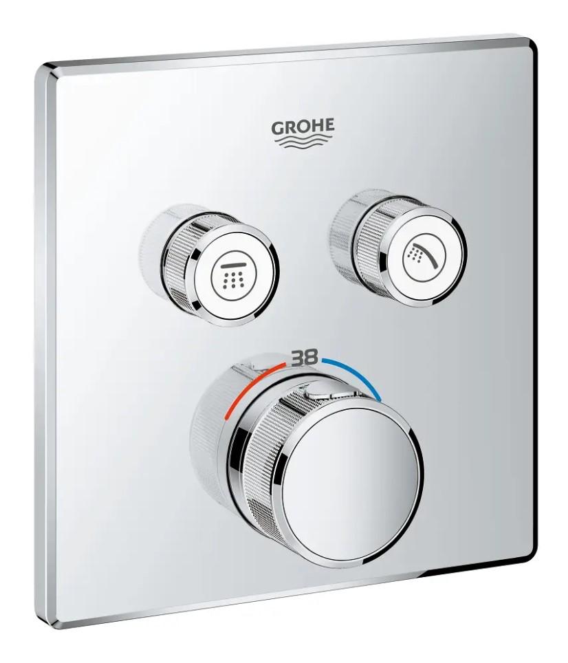 Душевая система скрытого типа Grohe Smartcontrol Хром (34614SC4) - фото 10