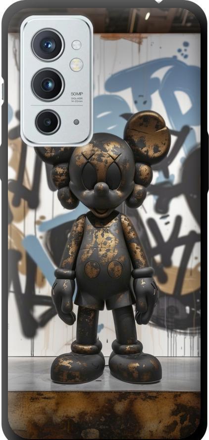 Чехол на OnePlus 9RT Bronze kaws v2 (6098b-2520-42517)