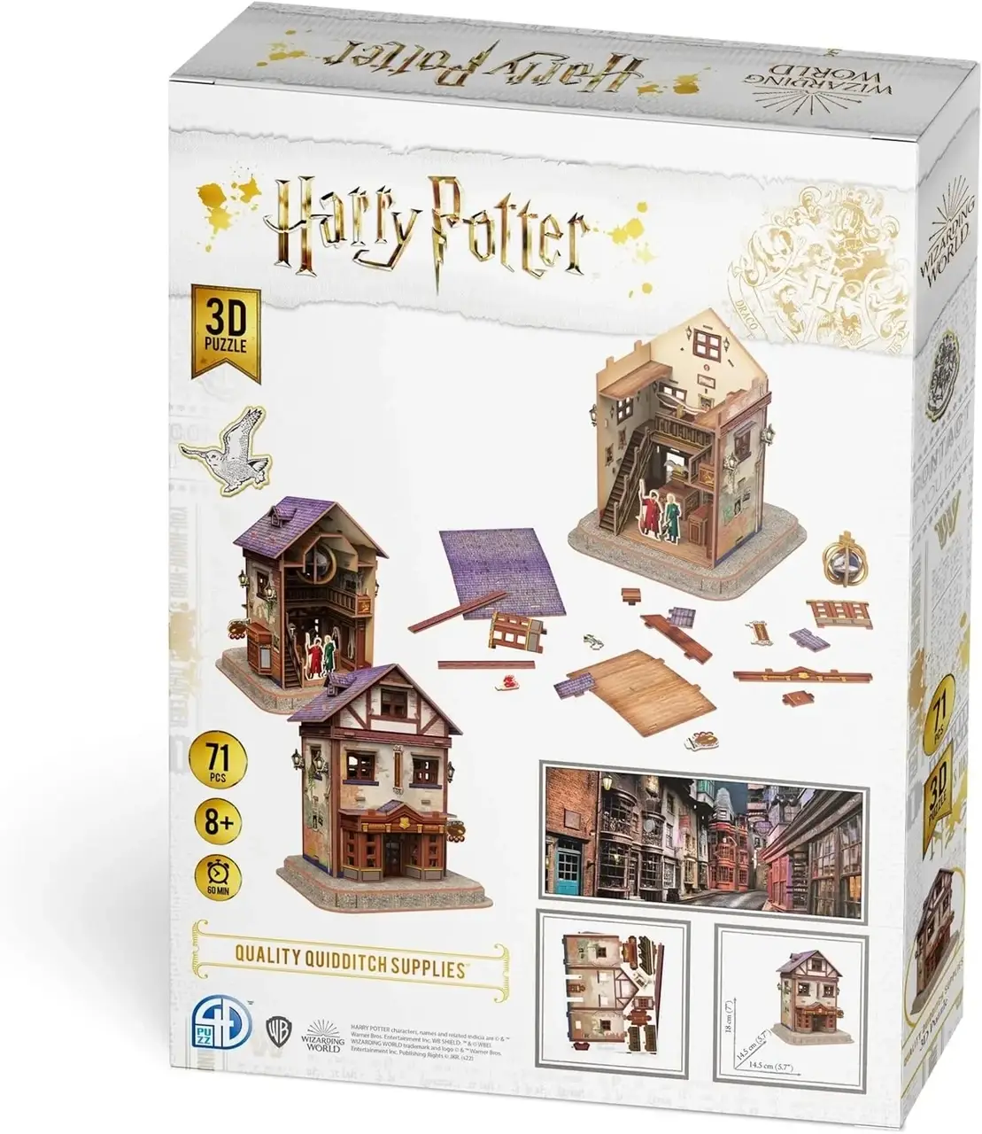 Пазли Quality Quidditch Supplies Set 3D Harry Potter (568978) - фото 4