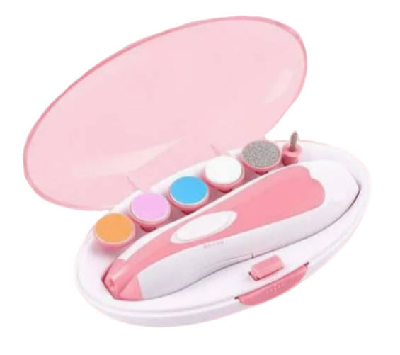 Манікюрний набір для дітей NAIL TRIMMER XL-667 тример для нігтів/полірувальник Рожевий (26831474)