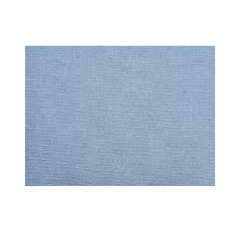 Латка самоклеящаяся для ремонта одежды 20х15 см Светло-голубая (2743571404)