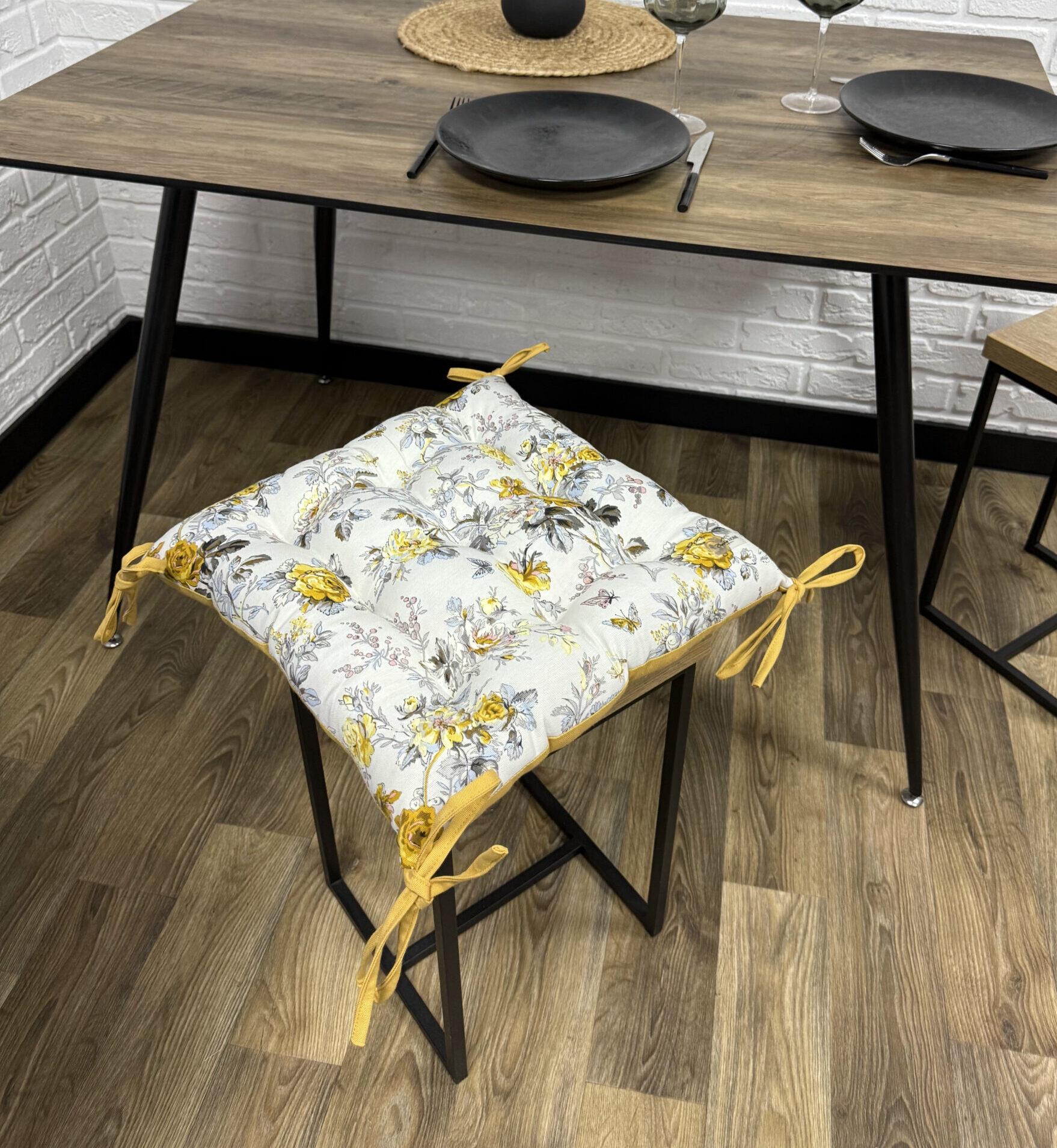 Сидение Comfort Home Rose на стул панама 40х40 см