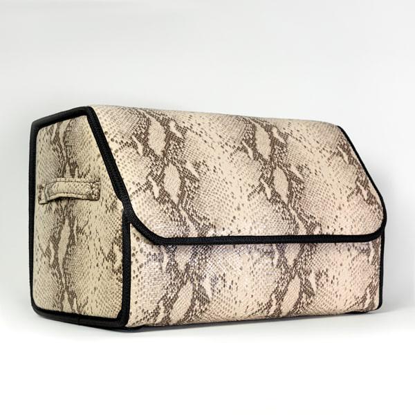 Сумка-органайзер в багажник CarsBAG 30x35x30 см Экокожа под песочную змею (acb-1037-30х35х30-18)