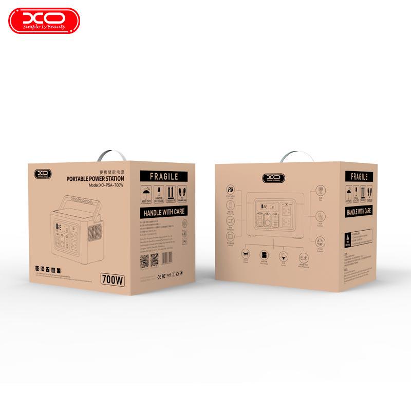 Портативна електростанція XO PSA-700W Energy storage power 192000mAh 2AC/DC 3USB/Type-C black - фото 4