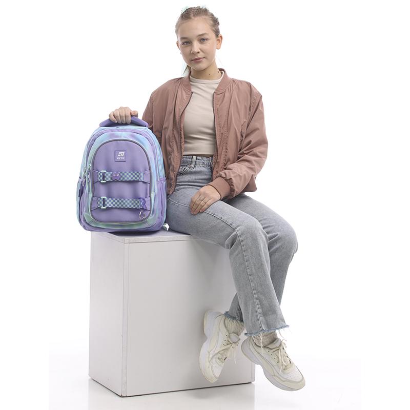Шкільний рюкзак KITE Education teens K25-8001M-2 з ортопедичною спинкою (995347) - фото 7