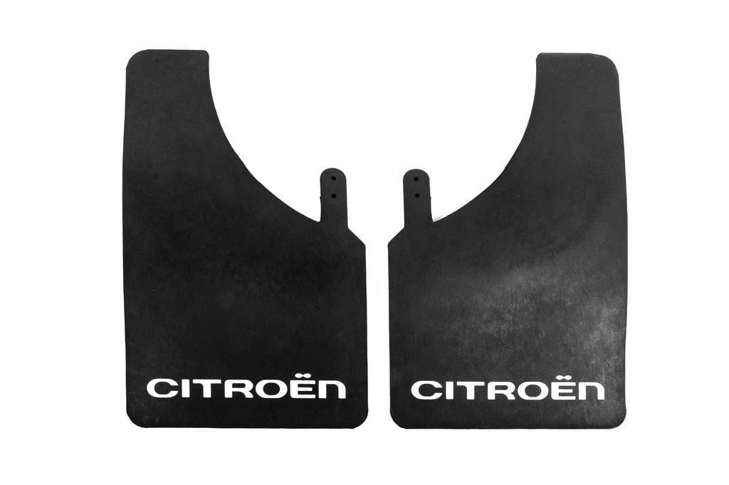 Брызговики Polytep для Citroen резина Черный 230х375 мм 2 шт. (131457)
