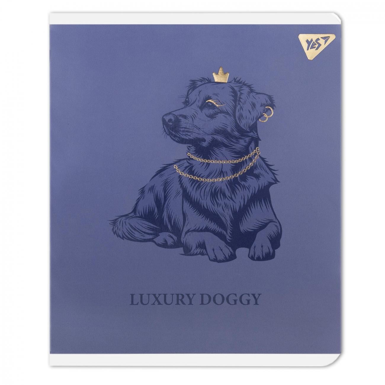 Тетрадь школьная YES Luxure Doggy клетка 24 л. (767539) Тетрадь школьная YES Luxure Doggy клетка 24 л. (767539)