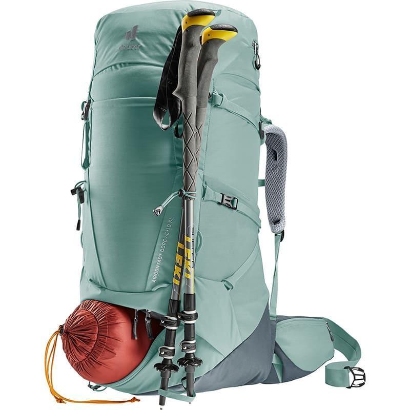 Туристический рюкзак Deuter Aircontact Core 45+10 л SL Jade-Graphite (3350222 2444) - фото 9