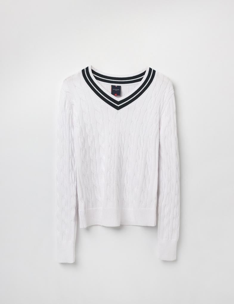 Светр жіночий Diverse VASTRO XL Білий (5905384040527) - фото 3