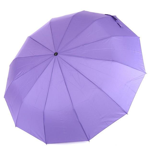 Зонт автомат TheBest 140 женский на 12 спиц однотонный Сиреневый