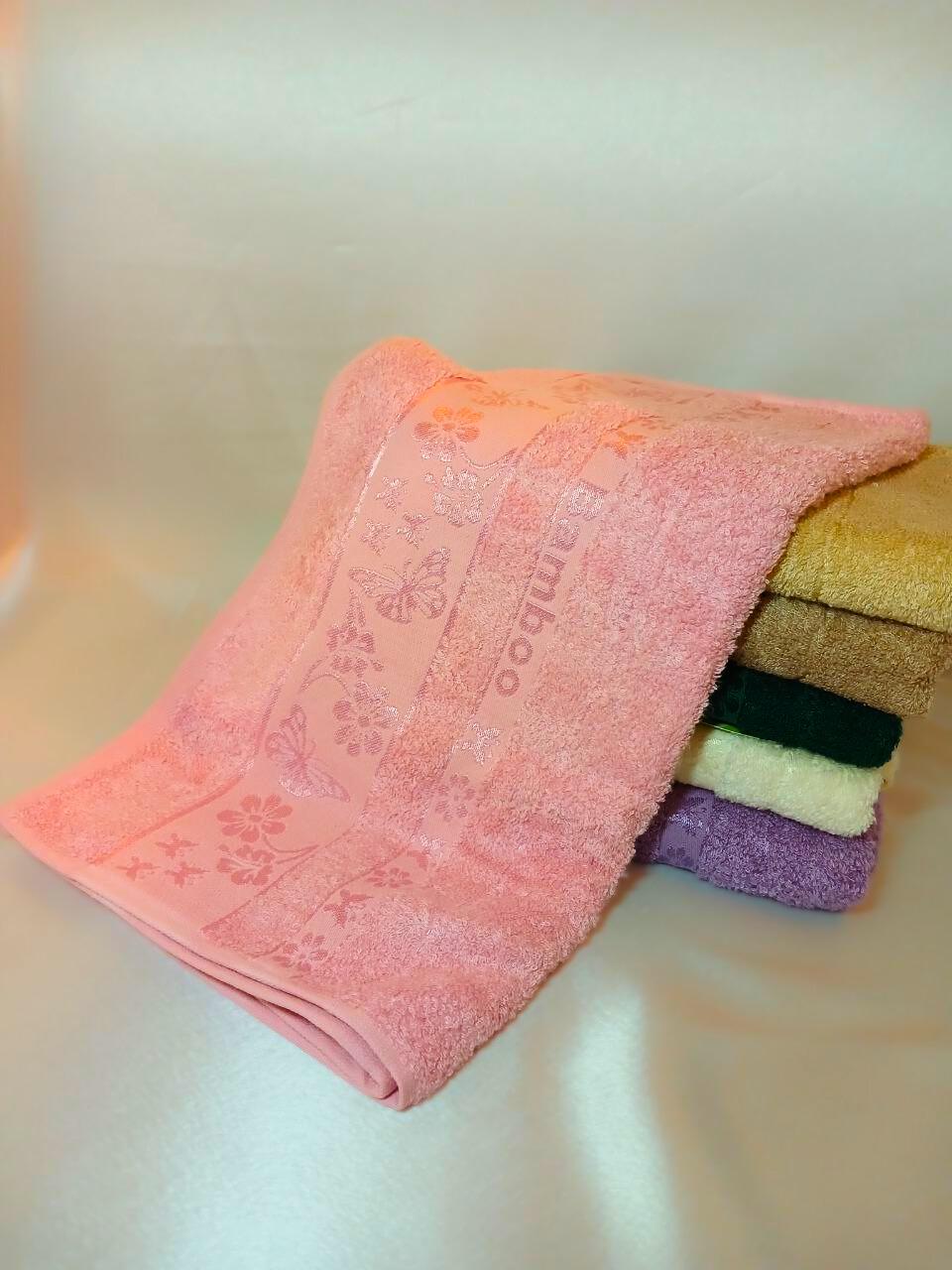 Рушник бамбуковий Cotton Area Bamboo 50х90 см Рожевий (12741) - фото 2 Рушник бамбуковий Cotton Area Bamboo 50х90 см Рожевий (12741) - фото 2