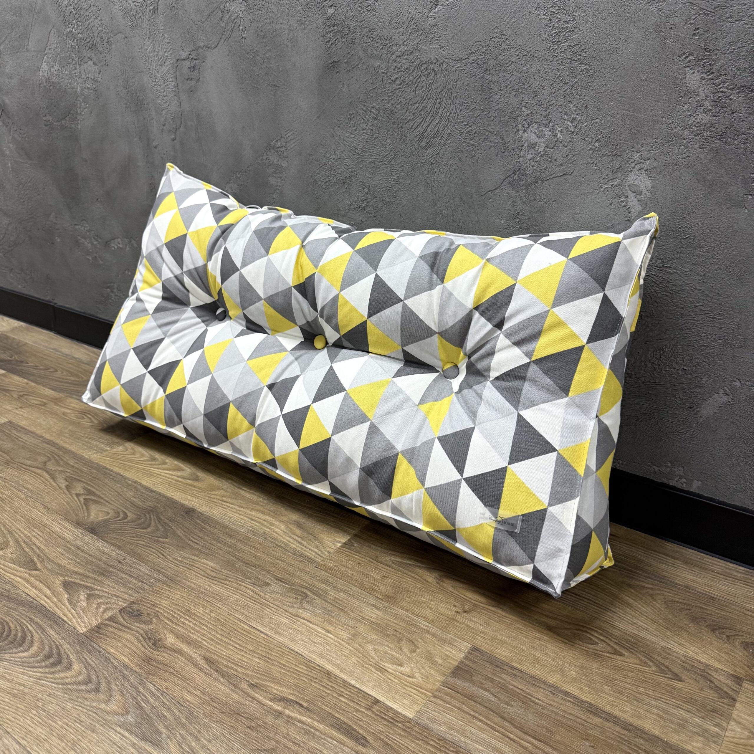 Подушка-изголовье Comfort Home Mosaic панама 120х45 см