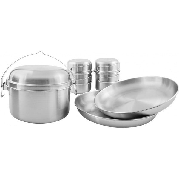 Набір туристичного посуду Tatonka Picnic Set II Silver (4140.000)