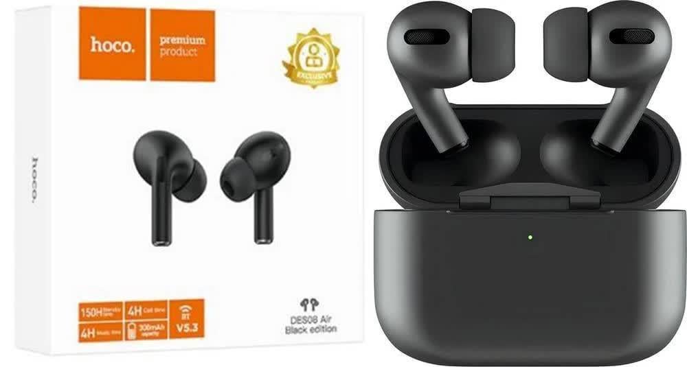Навушники Hoco DES08 Bluetooth Black - фото 3