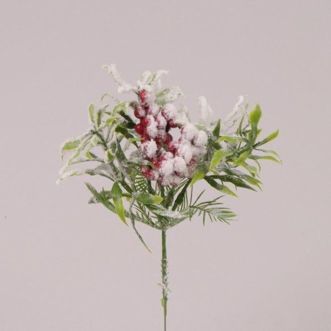 Декоративная ветка новогодняя Flora 12 шт. (75818) Декоративная ветка новогодняя Flora 12 шт. (75818)