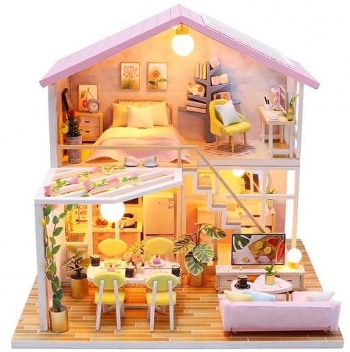 3D конструктор интерьерный DIY mini house MD 2505 М2001 (017649) - фото 8 3D конструктор интерьерный DIY mini house MD 2505 М2001 (017649) - фото 8