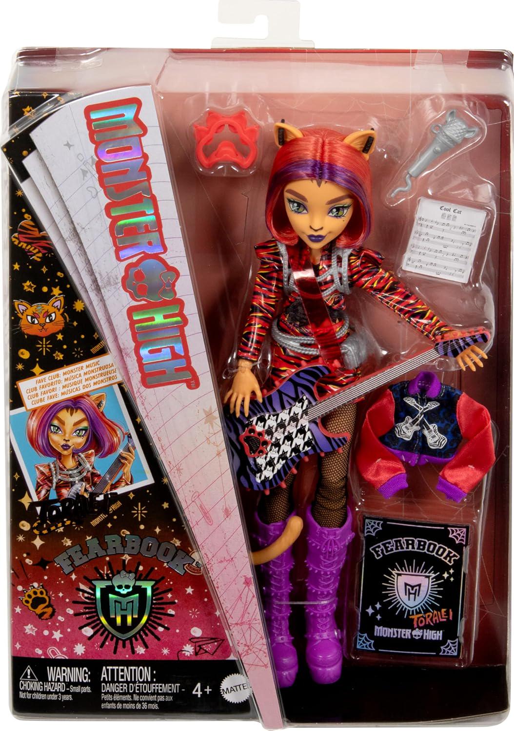 Кукла Monster High Toralei Music Club Doll (369856563)