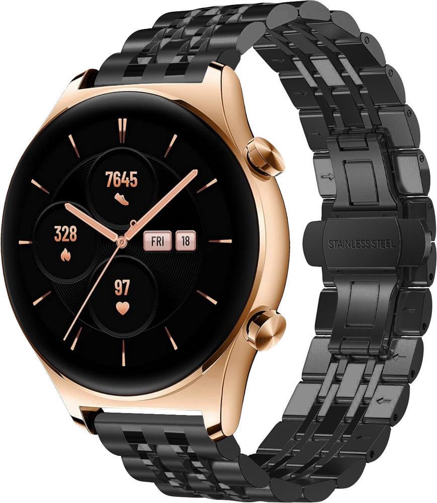 Браслет металлический Spinye для Honor Watch GS 3 Black (39614-2B)
