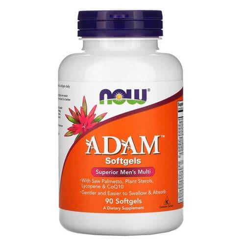 Витамины для мужчин NOW Adam Superior Men's Multi 90 жидких капс. (NOW-03880)
