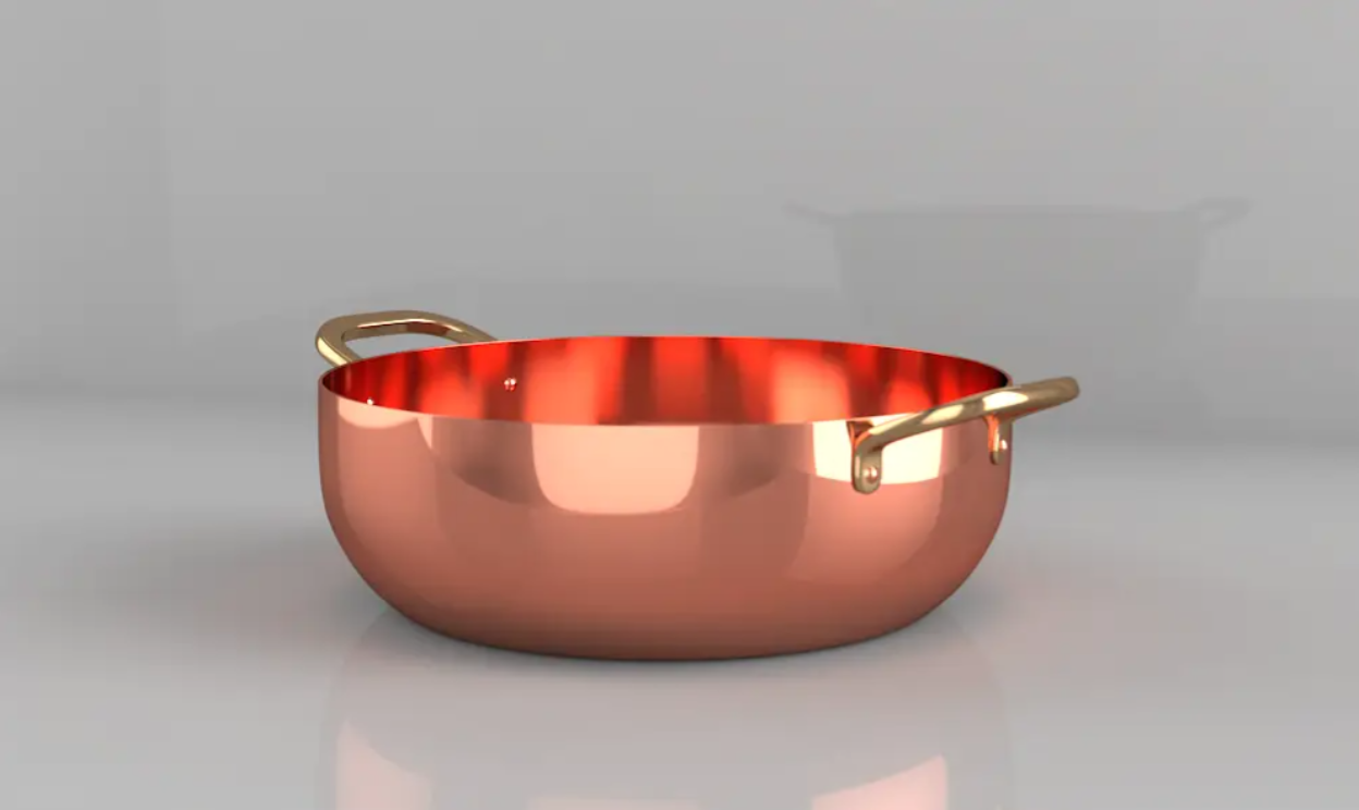 Жаровня мідна ZH Класична (Z-67)