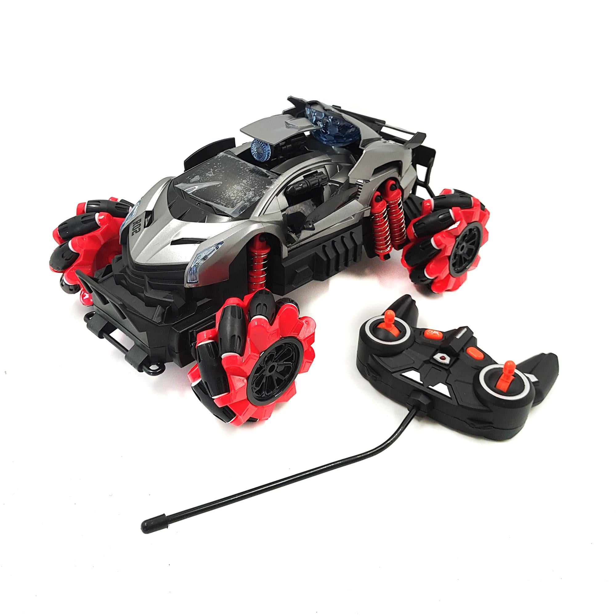 Машинка трюковая для детей Union Group 31 см Серый (130769g)